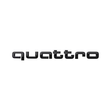 Imagen de Logo Quattro Audi E-tron Negro
